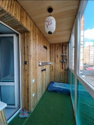 Панель из бамбука